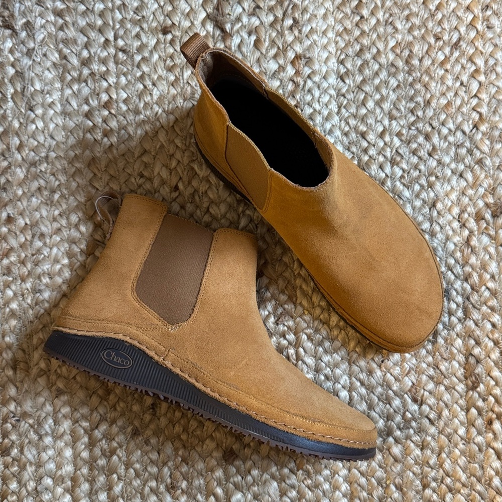 Chaco 8 Women’s Paonia Suede Brown Chelsea Boot